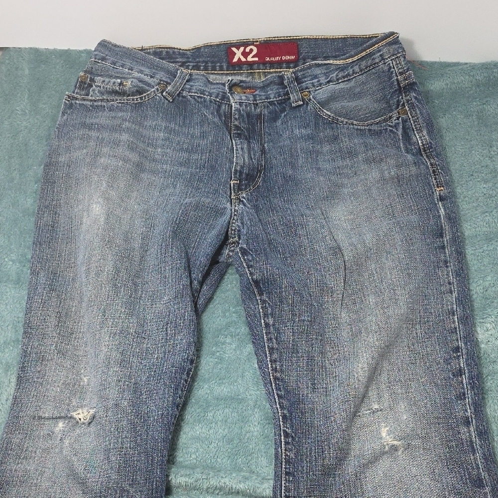 X2 Men's Relaxed Fit Denim Jeans